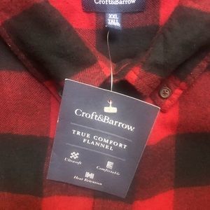 Croft & Barrow Buffalo plaid flannel shirt